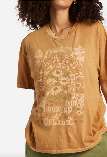 Dream All Day Tee - Cosmic Khaki