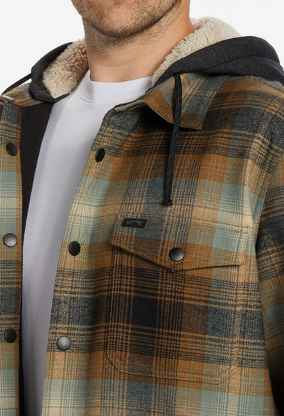 A/Div Furnace Bonded Flannel Shirt - Dark Forest