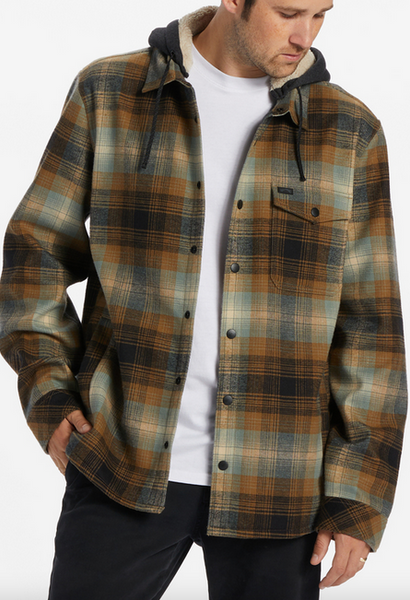 A/Div Furnace Bonded Flannel Shirt - Dark Forest
