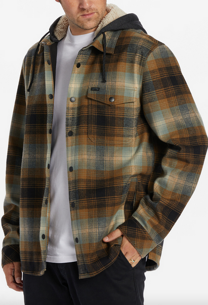 A/Div Furnace Bonded Flannel Shirt - Dark Forest