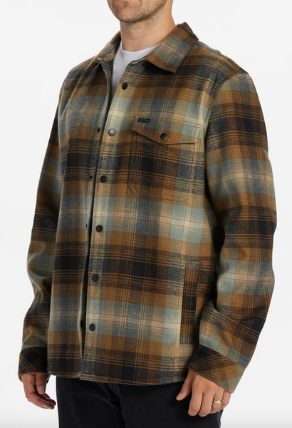 A/Div Furnace Bonded Flannel Shirt - Dark Forest