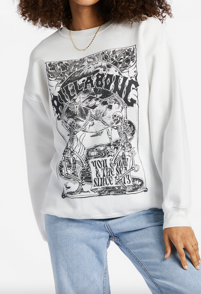 Made In The Shade Sweatshirt - Salt Crystal