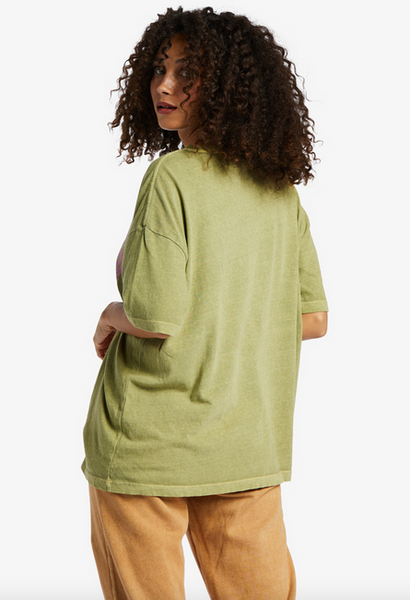 Kissed By The Moonlight Tee - Avocado