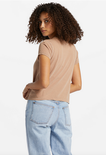 Better Then Basic Short Sleeve Tee - Stone