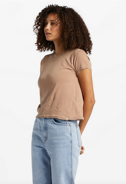 Better Then Basic Short Sleeve Tee - Stone