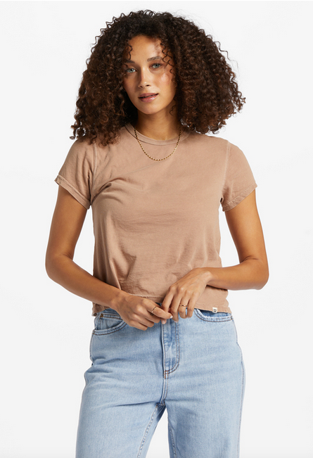 Better Then Basic Short Sleeve Tee - Stone