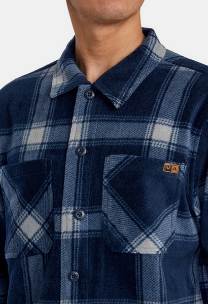 Yukon Hi Pile Fleece Shirt Jacket - Moody Blue