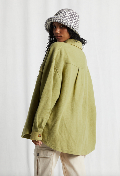 Anytime Shacket Oversized Button-Through Jacket
