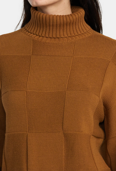 Vineyard Turtleneck Sweater - Workwear Brown