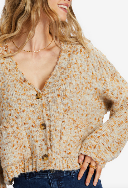 Catch Up Cardigan - White Cap