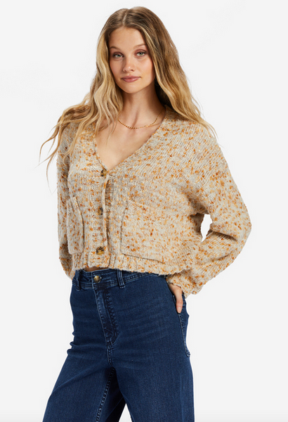 Catch Up Cardigan - White Cap