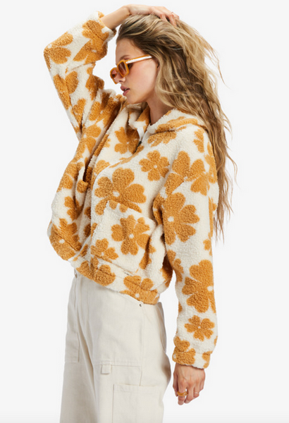 Cozy All Day Crew Neck Sweatshirt - Cosmic Khaki