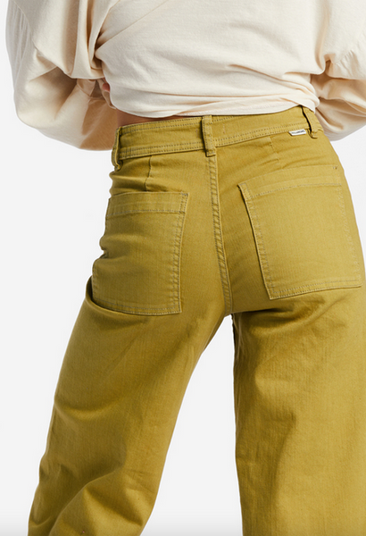 Free Fall High-Waist Pants - Kiwi