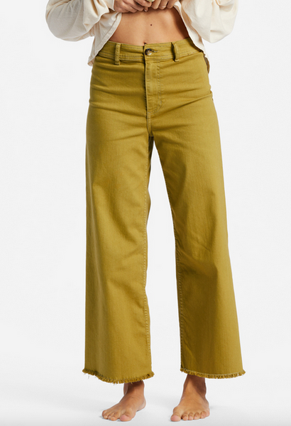 Free Fall High-Waist Pants - Kiwi