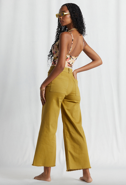 Free Fall High-Waist Pants - Kiwi