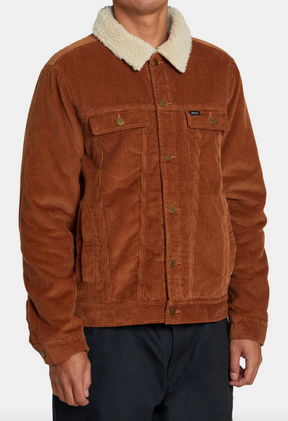 Waylon Corduroy Trucker Jacket - Rawhide