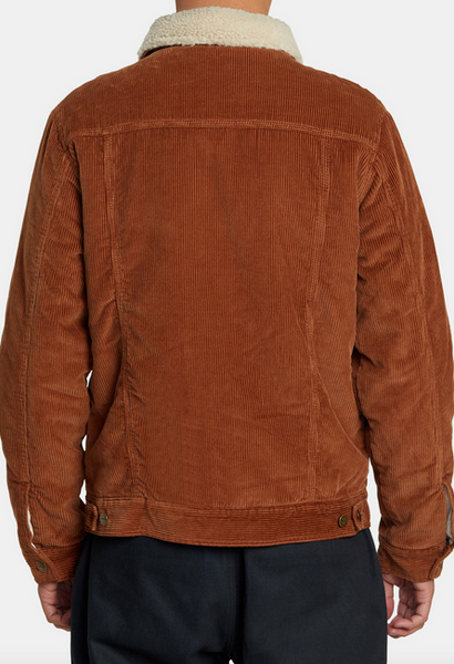 Waylon Corduroy Trucker Jacket - Rawhide