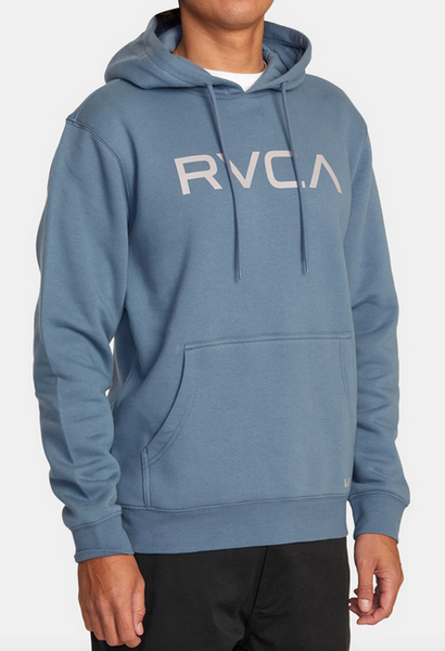 Big RVCA Pullover Hoodie - Industrial Blue