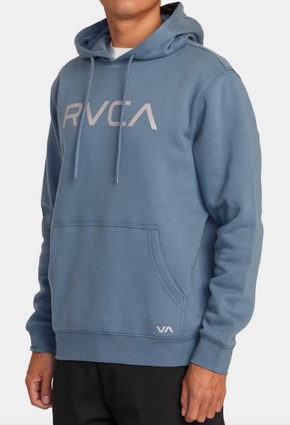 Big RVCA Pullover Hoodie - Industrial Blue