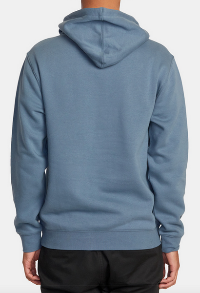 Big RVCA Pullover Hoodie - Industrial Blue