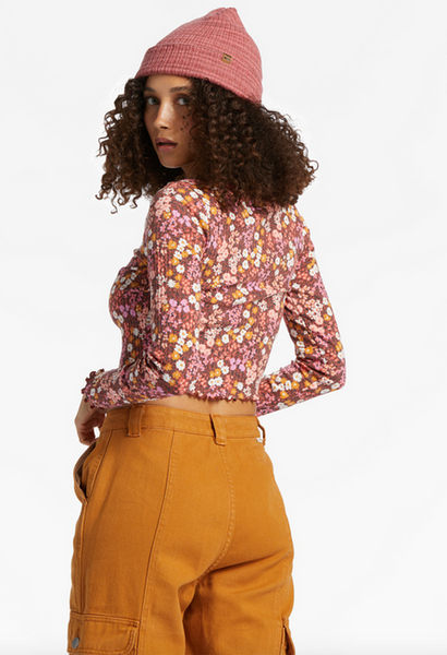 Falling In Love Top - Deep Sienna