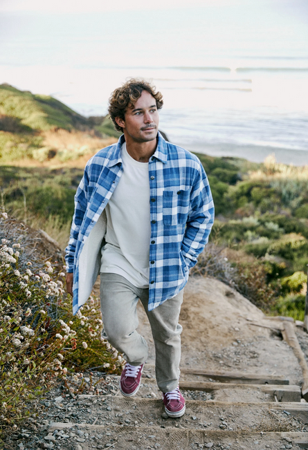 Harold Jacket - Washed Blue