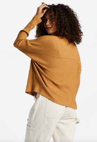 Cozy Up Top - Cosmic Khaki