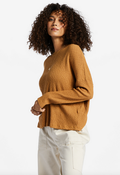 Cozy Up Top - Cosmic Khaki