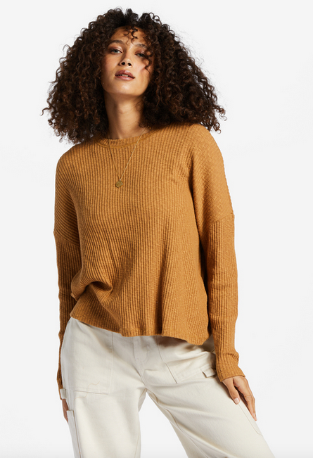 Cozy Up Top - Cosmic Khaki