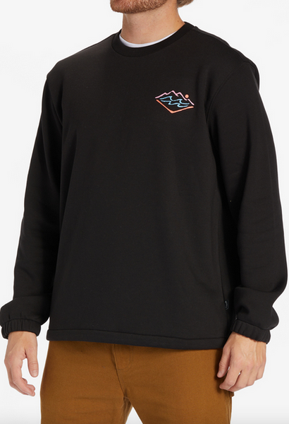 Compass Crew Sweatshirt - Black