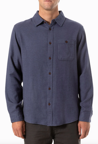 Twiller Flannel - Washed Blue