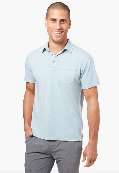 The Atlantic Polo - Light Blue