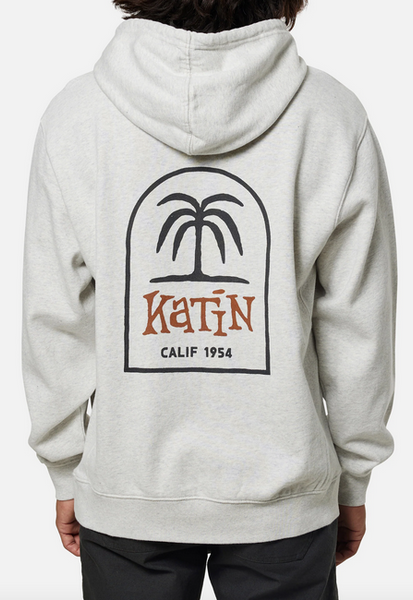 K-Palm Hoodie - Heather Grey