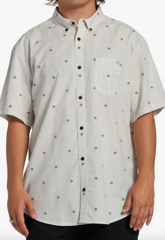 All Day Jacquard Short Sleeve Woven - Chino