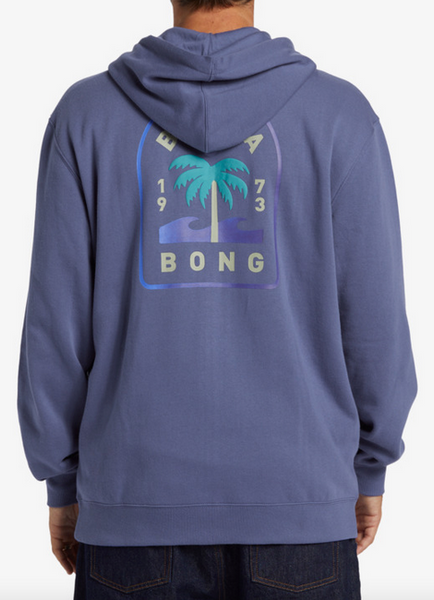 Short Sands Zip-Up Hoodie - Washed Royal