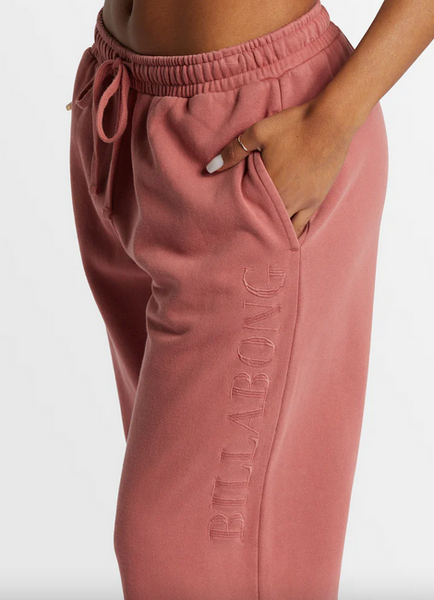Palmin Elastic Waist Joggers - Red Clay