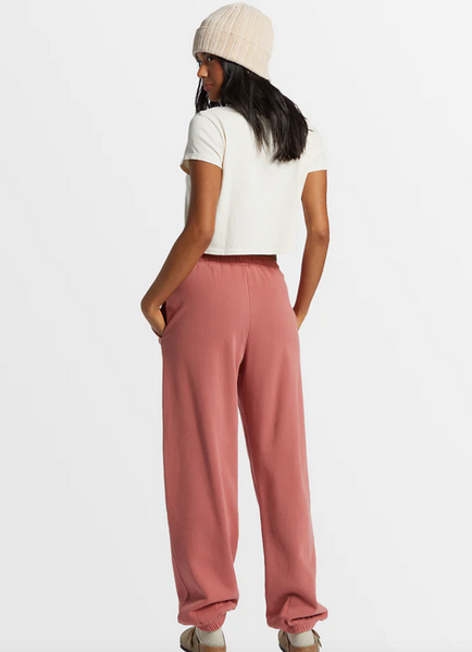 Palmin Elastic Waist Joggers - Red Clay