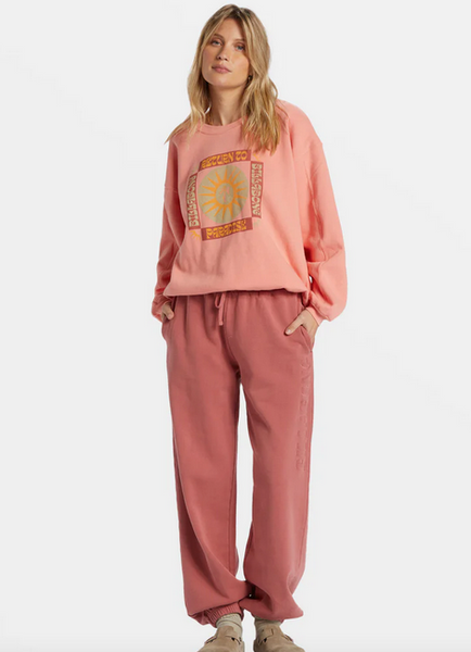 Twisties Kendall Pullover Sweatshirt - Peach Out
