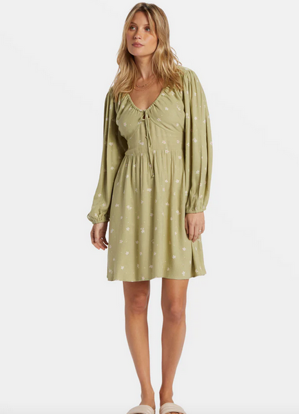 Sol Love Mini Dress - Avocado