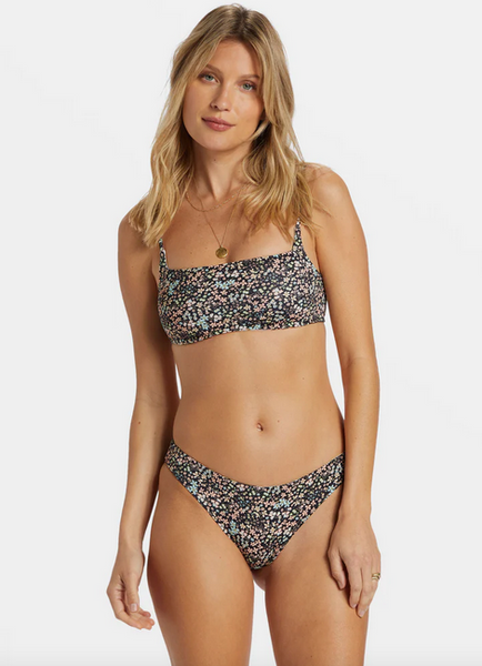 Lost Cove Reversible Tropic Bikini Bottom - Multi