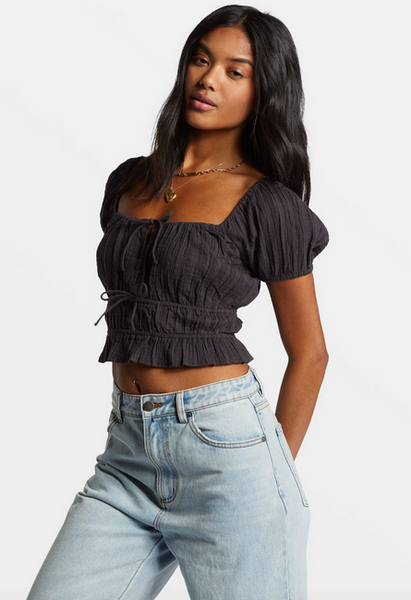 Sun Kissed Top - Black Sands