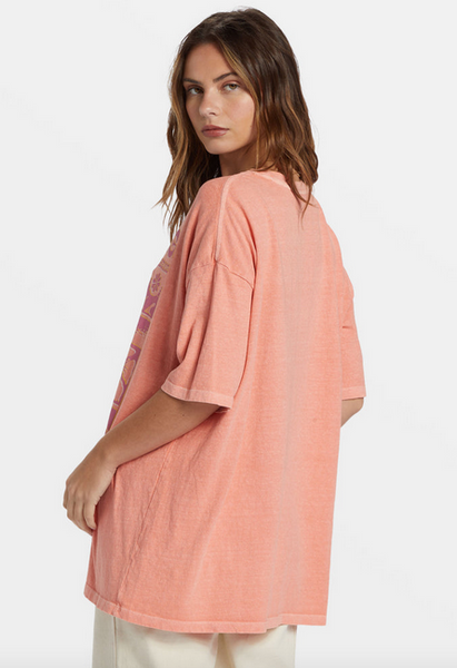 Paradise Begins Tee - Peach Out