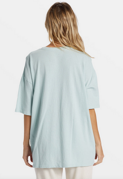 Head In The Clouds Tee - Sea Fog