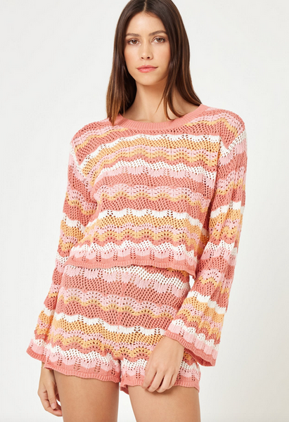 Sun Ray Short - Bahama Bound Stripe