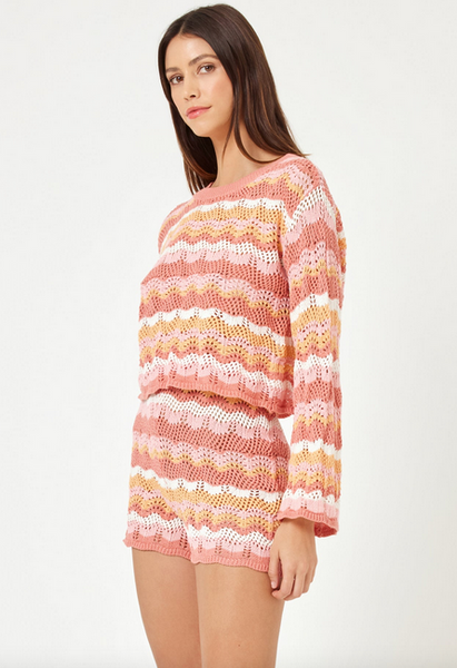 Sun Ray Short - Bahama Bound Stripe