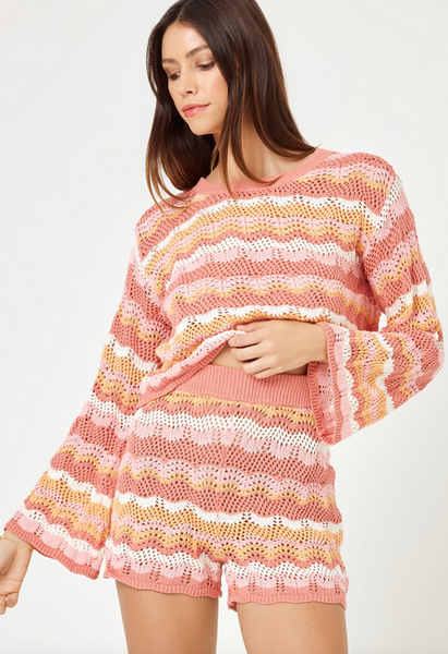 Sun Ray Short - Bahama Bound Stripe