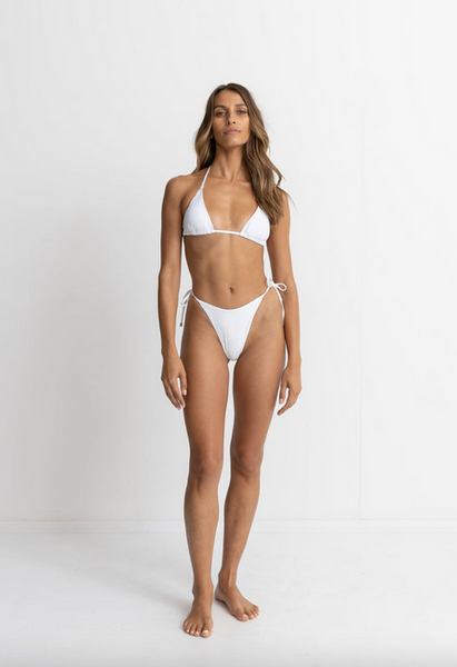 Classic Slide Tri Top - White