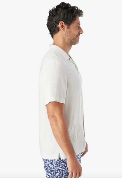White Lotus Marina Camp Shirt - White Lotus