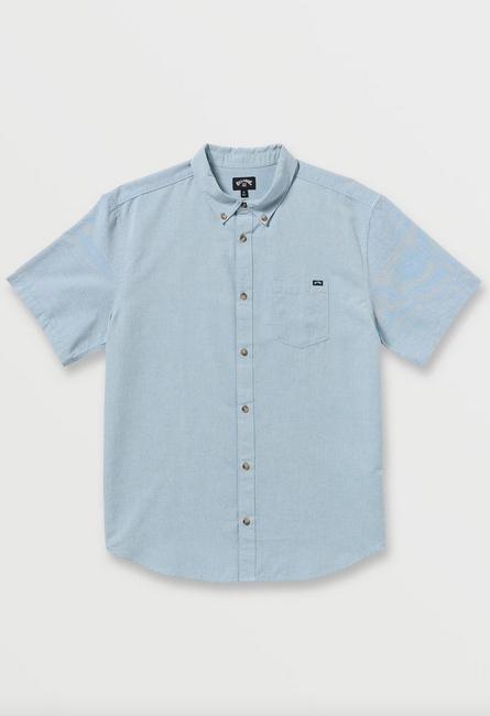 All Day Short Sleeve Shirt - Powder Blue
