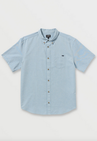 All Day Short Sleeve Shirt - Powder Blue